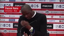 Vieira remonté contre l'arbitrage - Foot - L1 - Nice