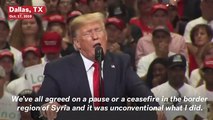 Trump Compares Turkish Invasion Of Syria To Fight Between ‘Two Kids in a Lot’