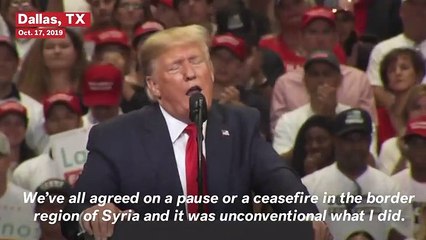 Trump Compares Turkish Invasion Of Syria To Fight Between ‘Two Kids in a Lot’