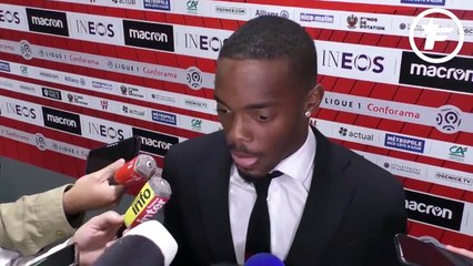 Wylan Cyprien explique ce qu'il s'est passé avec l'arbitre