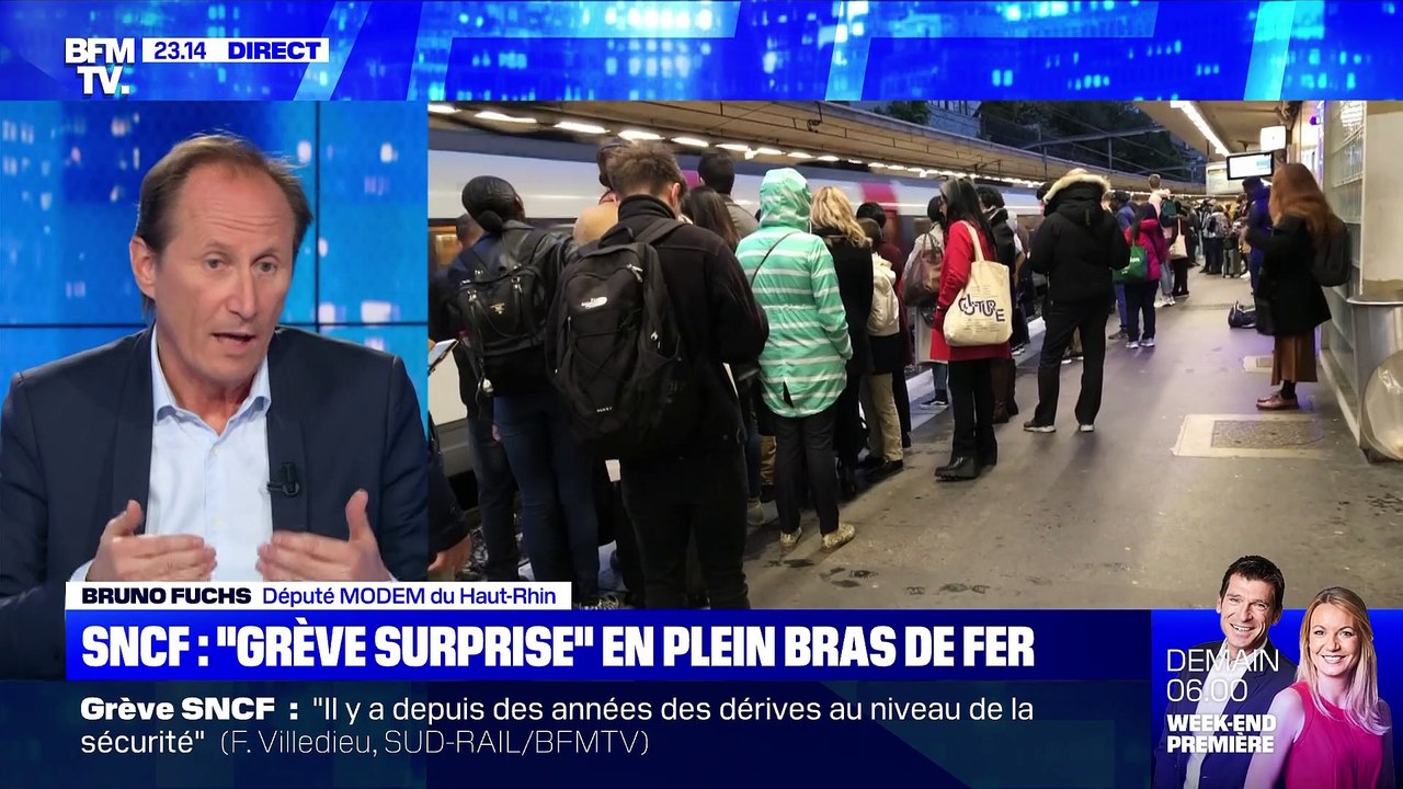 SNCF: "grève surprise" en plein bras de fer - 18/10