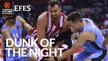 Endesa Dunk of the Night:  Nikola Milutinov, Olympiacos Piraeus