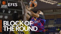 Efes Block of the Round: Brandon Davies, FC Barcelona