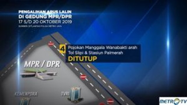 Ini Rute Pengalihan Arus Lalu Lintas di Senayan dan Sekitarnya