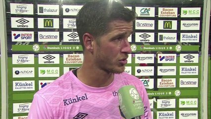 La réaction de Anthony Weber après SMCaen / Valenciennes FC
