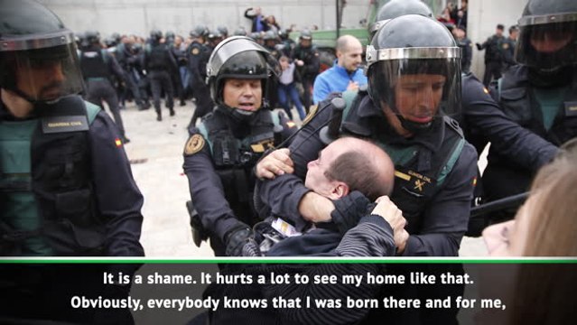 Guardiola and Fabregas call for international intervention in Catalunya