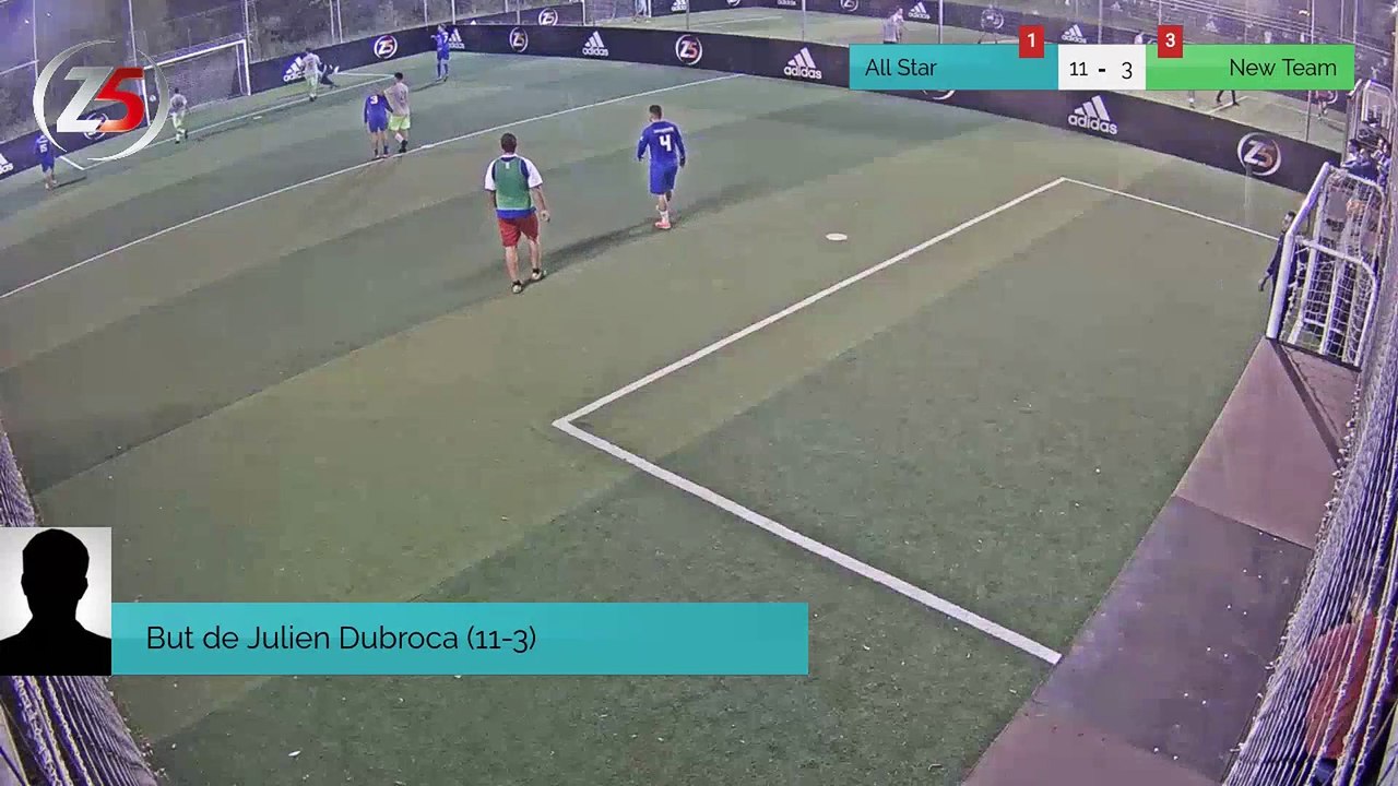 But de Julien Dubroca (11-3)