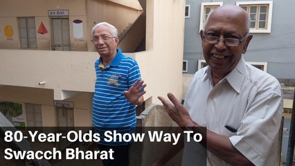80-year-olds show way to Swacch Bharat