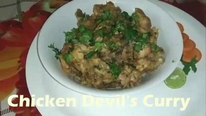 Chicken Devil's Curry|Andhra Style|Chicken Fry Recipe