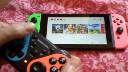 3rd party Nintendo switch controller with amiibo support review