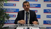 Gael Perdriau candidat à la mairie de Saint-Etienne