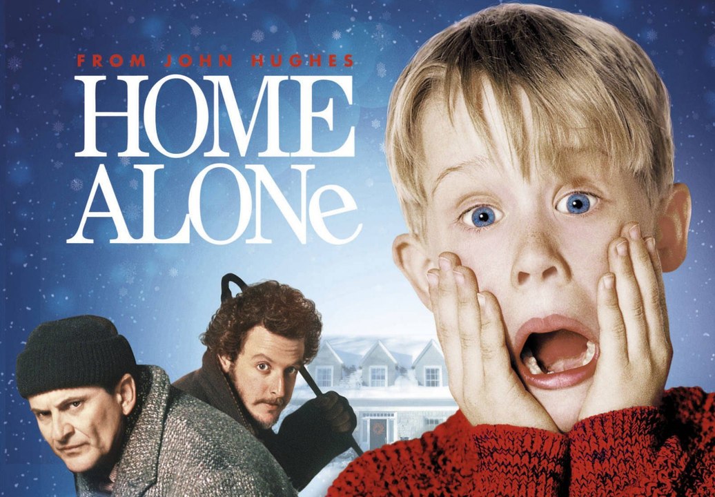 Home Alone movie (1990)  - Macaulay Culkin, Joe Pesci, Daniel Stern