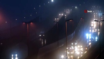 İstanbul’da yoğun sis etkili oluyor