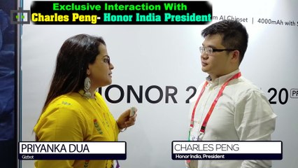 Exclusive Interaction With Charles Peng- Honor India President