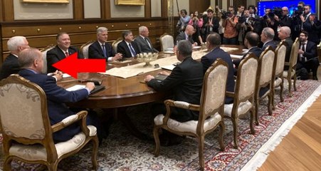 Gergin geçen toplantıda Erdoğan'ı yumuşatan sözler: Trump sizi seviyor