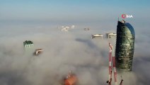İstanbul sis altında: Vapur seferleri iptal, köprüler görünmez oldu