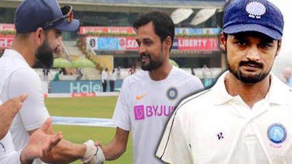 下载视频: India vs South Africa 3rd test | Shabaz Nadeem debuts in Ranchi Test replaces Ishant Sharma