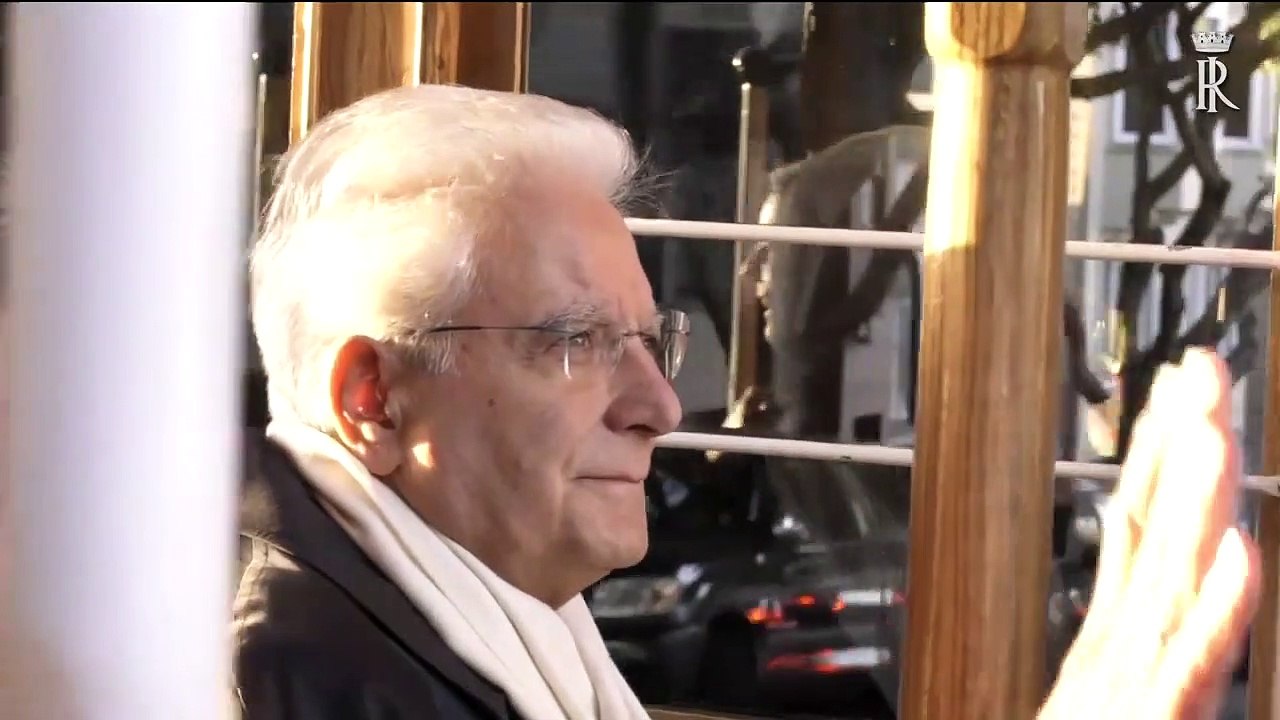 San Francisco, Mattarella visita in tram la città (18.10.18)