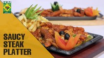Saucy steak platter | Evening With Shireen | Masala TV Show | Shireen Anwar