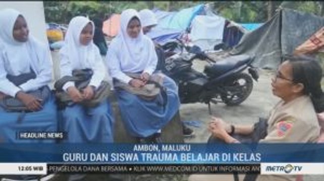 Pascagempa Ambon, Aktivitas Belajar Mengajar Belum Normal