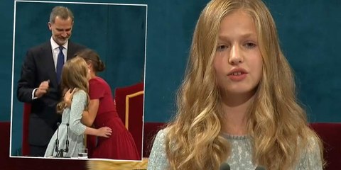 La Princesa Leonor y su primer discurso: 5 minutos para la Historia