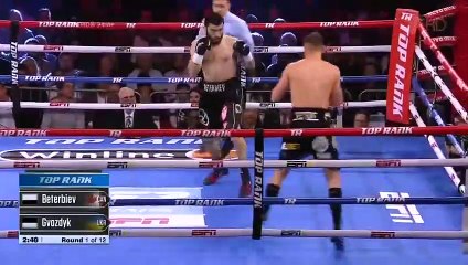 Artur Beterbiev vs Oleksandr Gvozdyk 2019-10-18