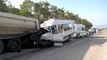 Akkuyu Nükleer Santrali'nde çalışmak için Rusya'dan gelen mühendisleri taşıyan minibüs kaza yaptı: 2 ölü, 11 yaralı