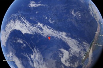 Le point Nemo, l’endroit le plus isolé sur Terre