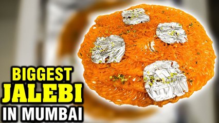 BIGGEST JALEBI IN MUMBAI | 1 KG Jalebi | Mega Foods 2019