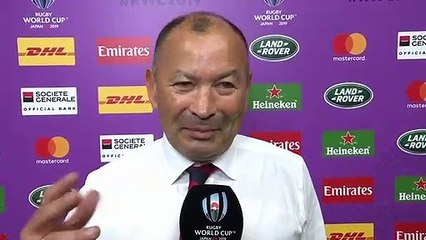 Eddie Jones Interview following England's quarter-final win