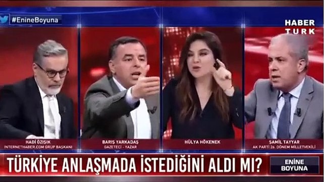 Barış Yarkadaş ateşkes açıklamasını hatırlatınca Şamil Tayyar'ın yanıtı 'soytarı, ahlaksız, söker atarım oldu
