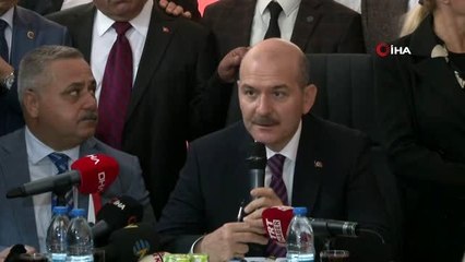 Süleyman Soylu: "PYD tarafından hapishaneden serbest bırakılanların Türk olanları tarafımızca adli...