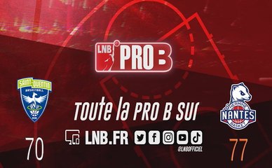 PRO B : Saint-Quentin vs Nantes (J2)