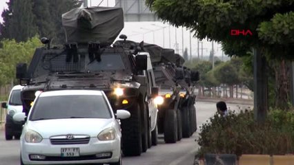 Kilis suriye'ye özel harekat polisi takviyesi