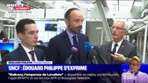 SNCF: le Premier ministre Édouard Philippe évoque 