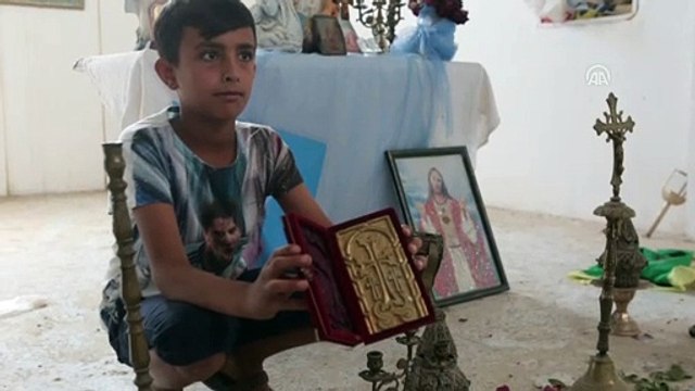 YPG/PKK, Ermeni kilisesini de karargah olarak kullandı - TEL ABYAD