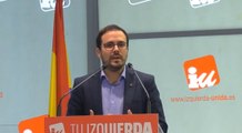 Garzón pide que Sánchez hable con dirigentes catalanes