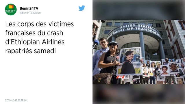 Ethiopian Airlines. Les corps des 10 victimes françaises rapatriés à Orly