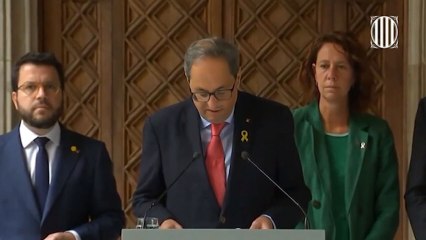 Torra urge a Sánchez a "fijar un día y una hora" para dialogar