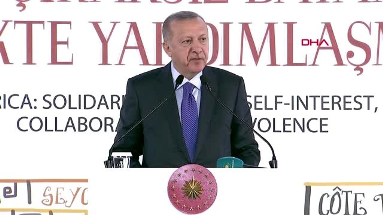 Cumhurbaşkanı erdoğan, 3. afrika ülkeleri dini liderler zirvesi'nde konuştu