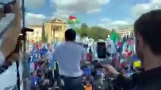 Roma - Un saluto da piazza San Giovanni! (19.10.19)