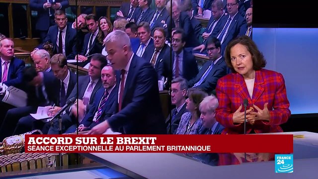 Brexit : Boris Johnson défend son accord devant les députés britanniques
