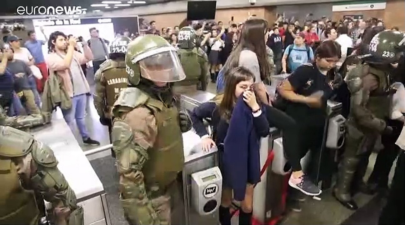 Chile: Ausnahmezustand nach Unruhen wegen Fahrpreis-Erhöhungen