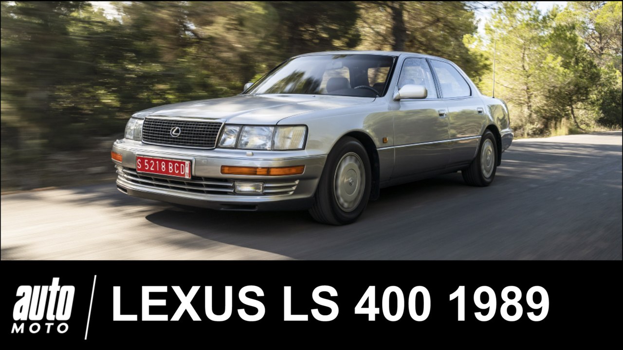 Lexus LS 400 (XF10) 1989 ESSAI de la 1ere LEXUS AUTO-MOTO.com - Vidéo Dailymotion