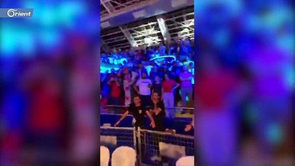 رياضي من مهجري حمص يهزم خصمه الإيراني ويتوج ببطولة  الكيغ بوكسينغ