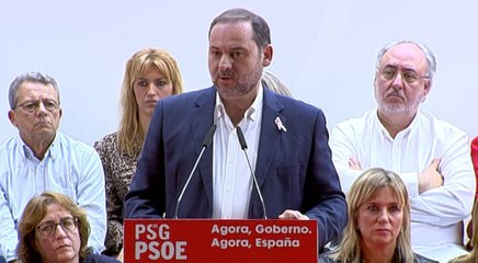 Ábalos afirma que "hoy lo de Cataluña es un problema de orden público"