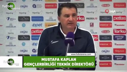 Mustafa Kaplan: "Net bir skor aldık"