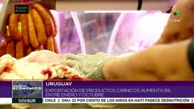 Uruguay: exportaciones cárnicas aumentaron 8% este 2019