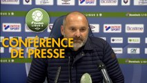 Conférence de presse SM Caen - Valenciennes FC (0-0) : Pascal DUPRAZ (SMC) - Olivier GUEGAN (VAFC) - 2019/2020