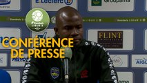 Conférence de presse FC Chambly - FC Sochaux-Montbéliard (0-0) : Bruno LUZI (FCCO) - Omar DAF (FCSM) - 2019/2020
